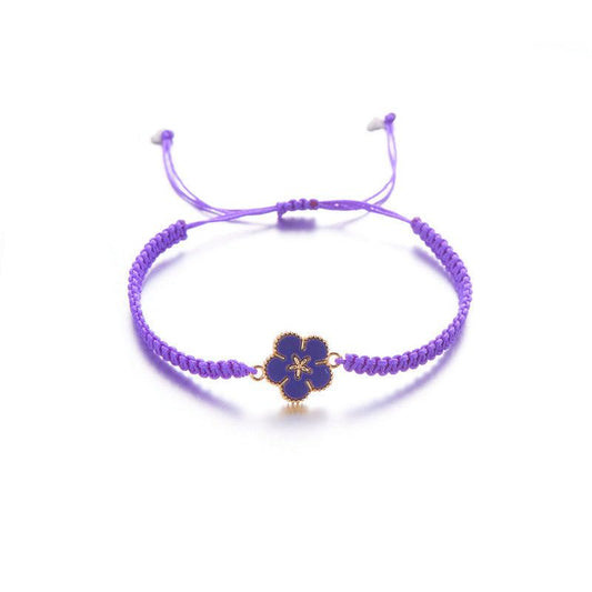 Blossom Handwoven Flower Bracelet | Eterlia