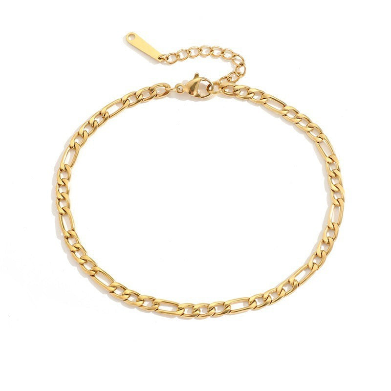 Summer Titanium Chain Anklet | Eterlia