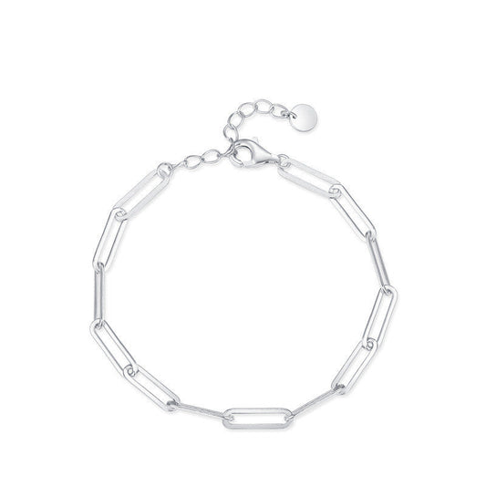 Sterling Clip Chain Bracelet | Eterlia