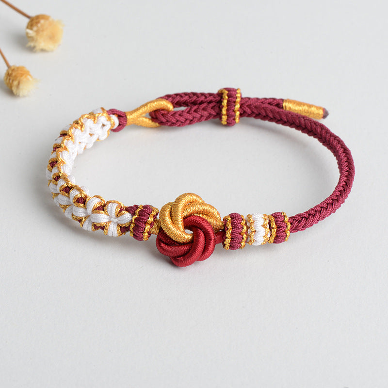 Mandala Peach Blossom Knot Bracelet | Eterlia