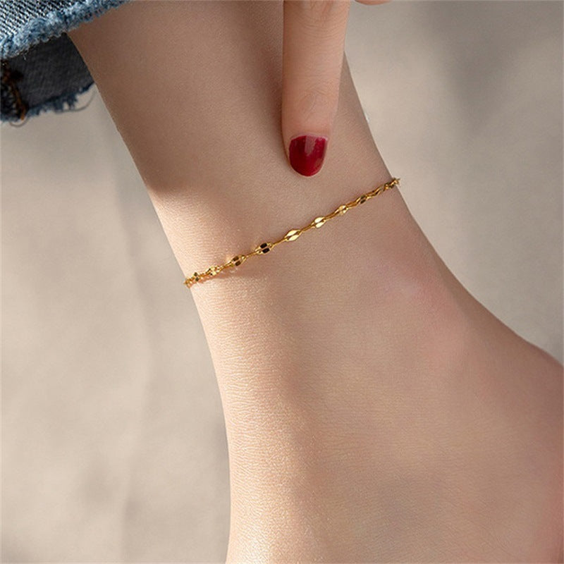 Eternal Lip Chain Anklet | Eterlia