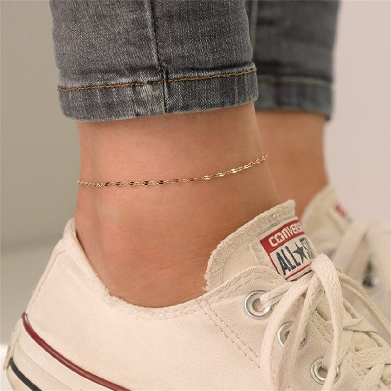 Eternal Lip Chain Anklet | Eterlia