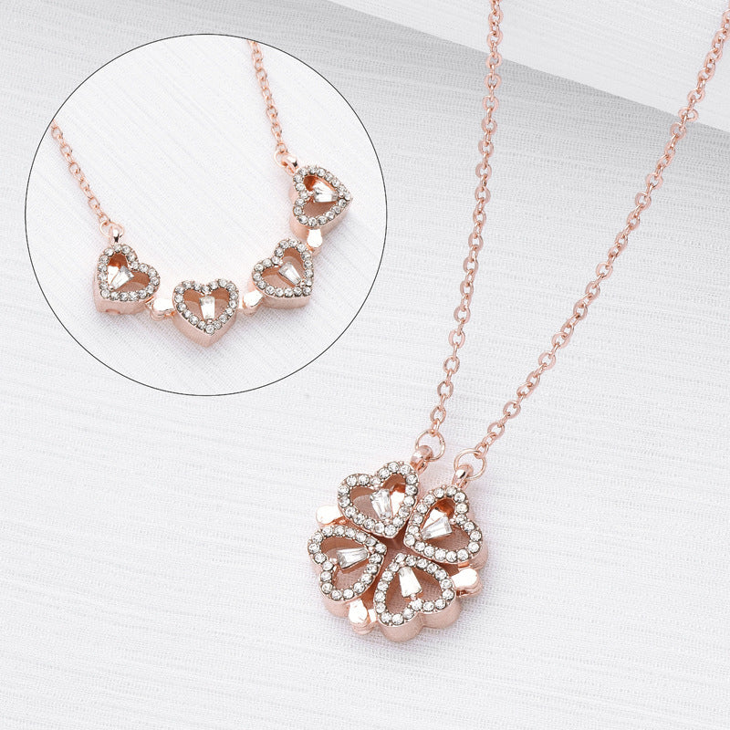 Charming Love Folding Necklace | Eterlia