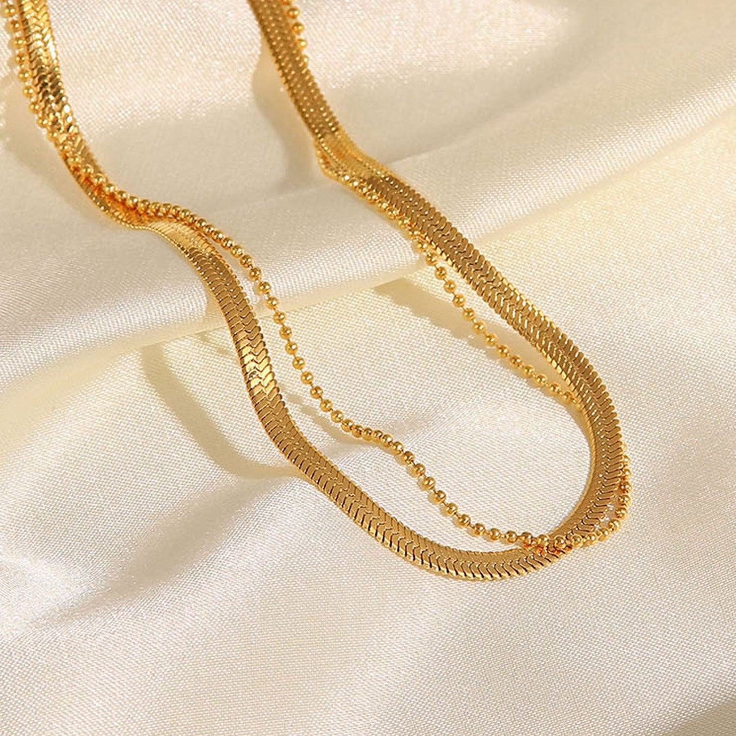 Frida Gold Geometric Anklet | Eterlia