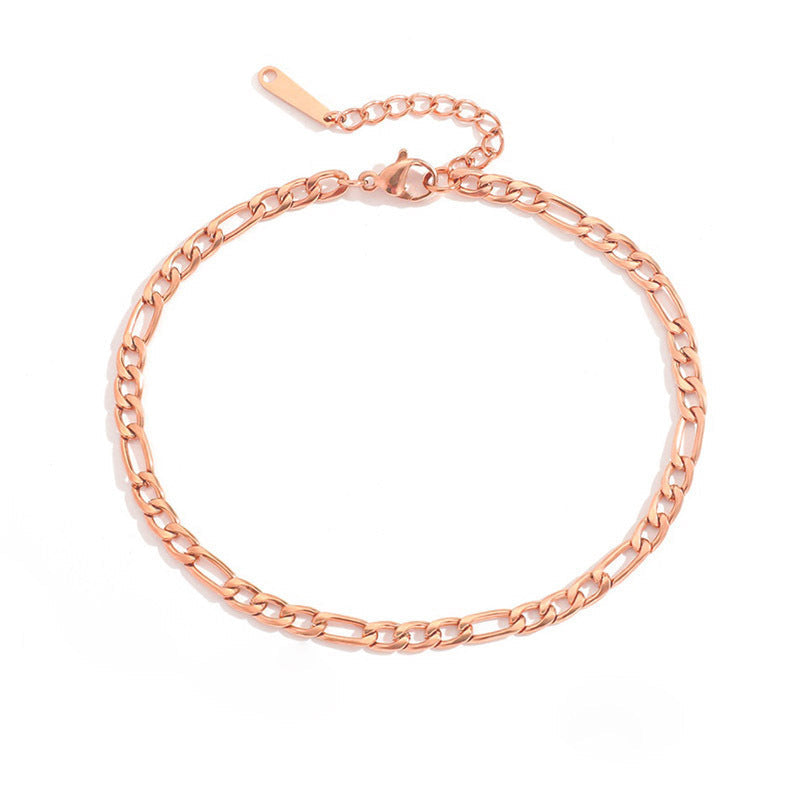 Summer Titanium Chain Anklet | Eterlia