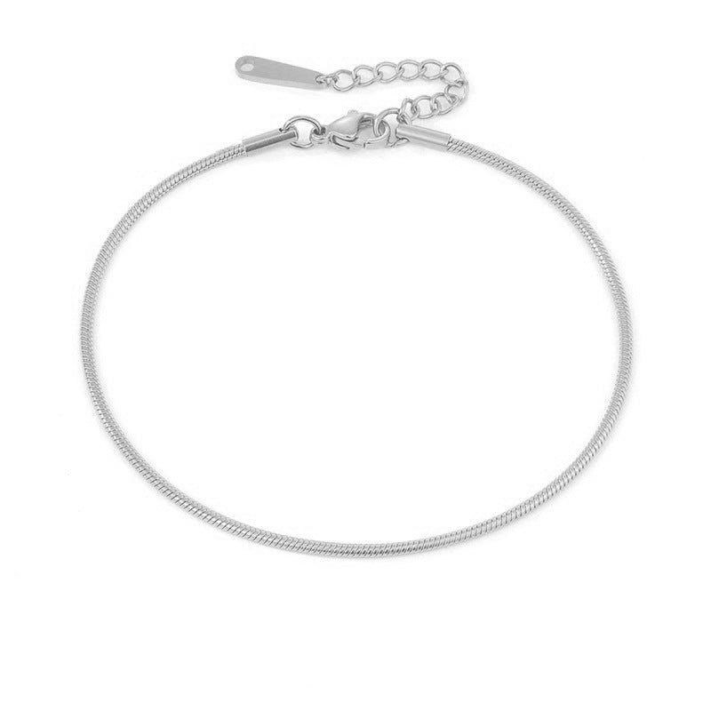 Timeless Snake Chain Anklet | Eterlia