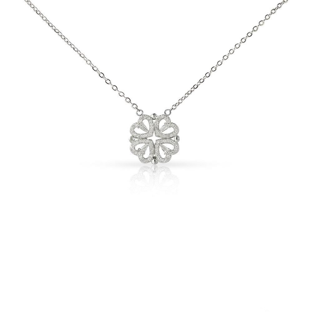 Apology Gift For Her - I Still Love You, Always - Magnetic Hearts Necklace | Eterlia