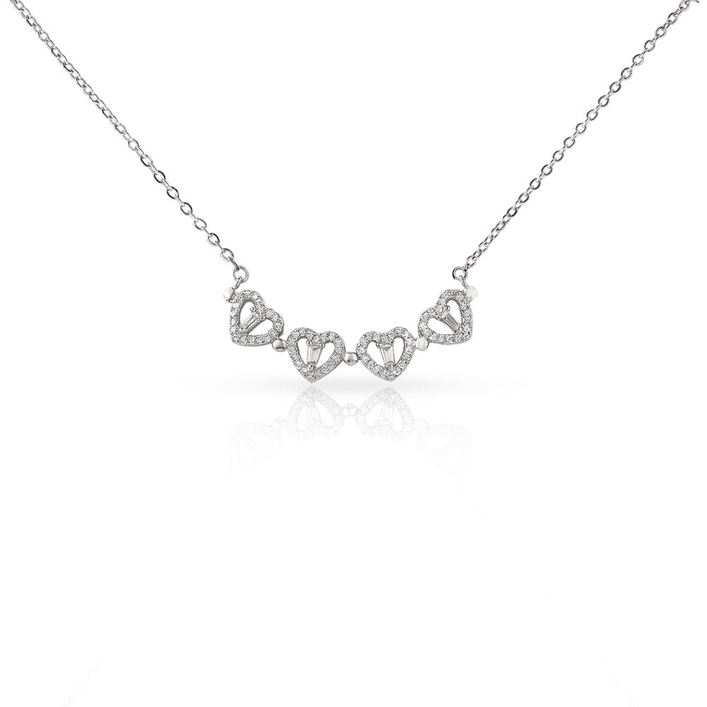 Apology Gift For Her - I Still Love You, Always - Magnetic Hearts Necklace | Eterlia