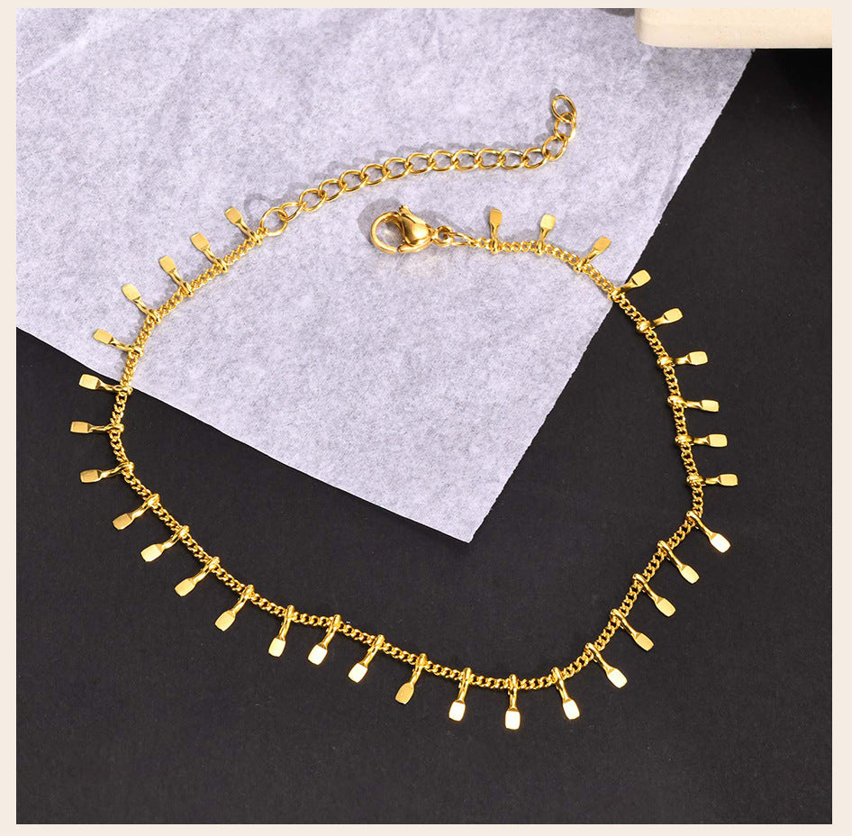 Tassel Ring Bohemian Beach Anklet | Eterlia