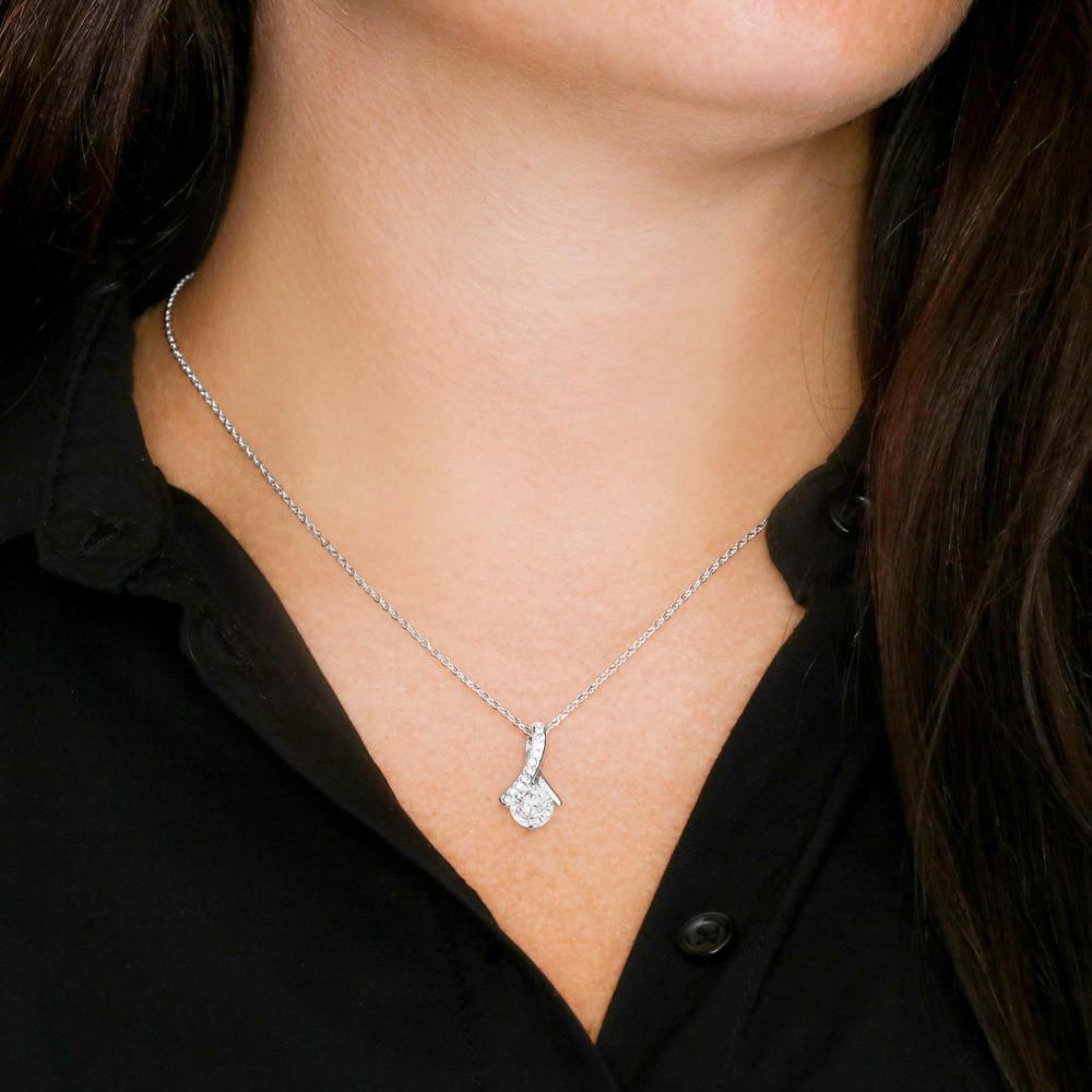 Heartfelt Love Zircon Pendant for Her | Eterlia