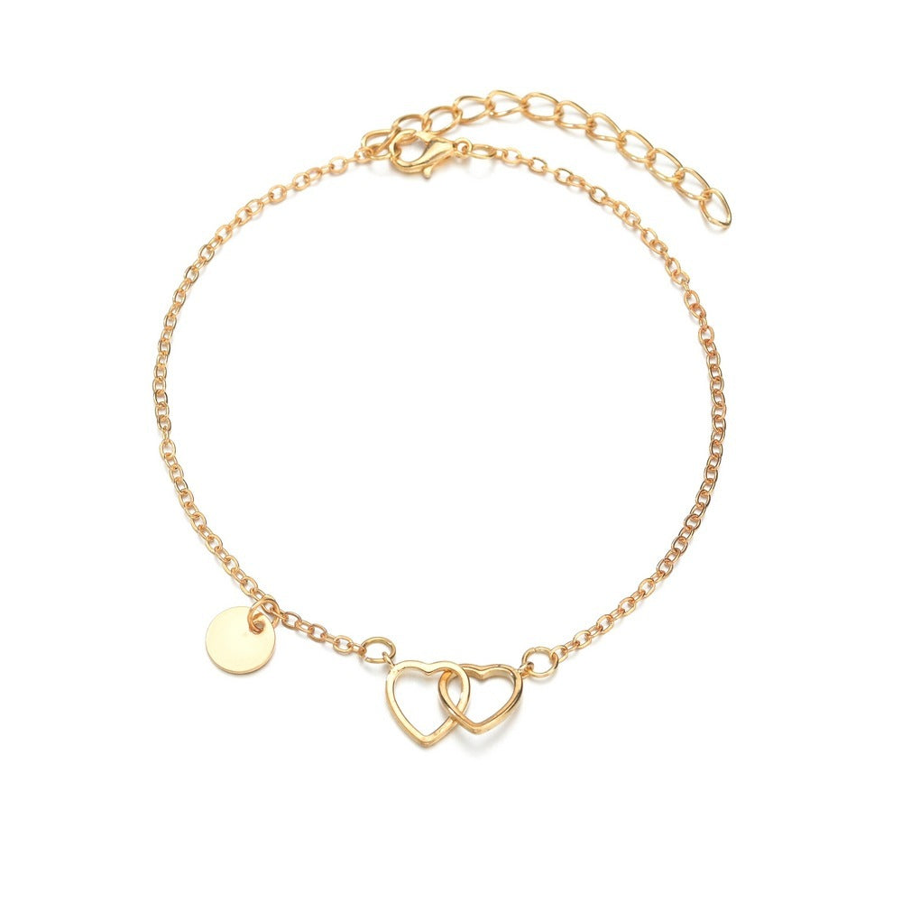 Twin Love Connection Anklet | Eterlia