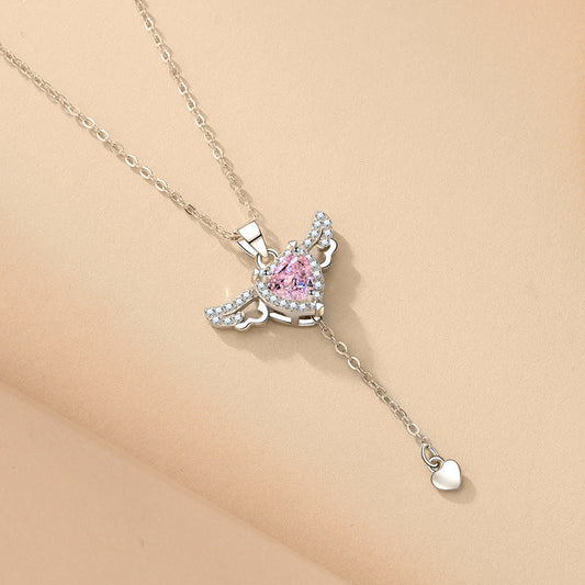 Charming Cupid Angel Wings Necklace | Eterlia